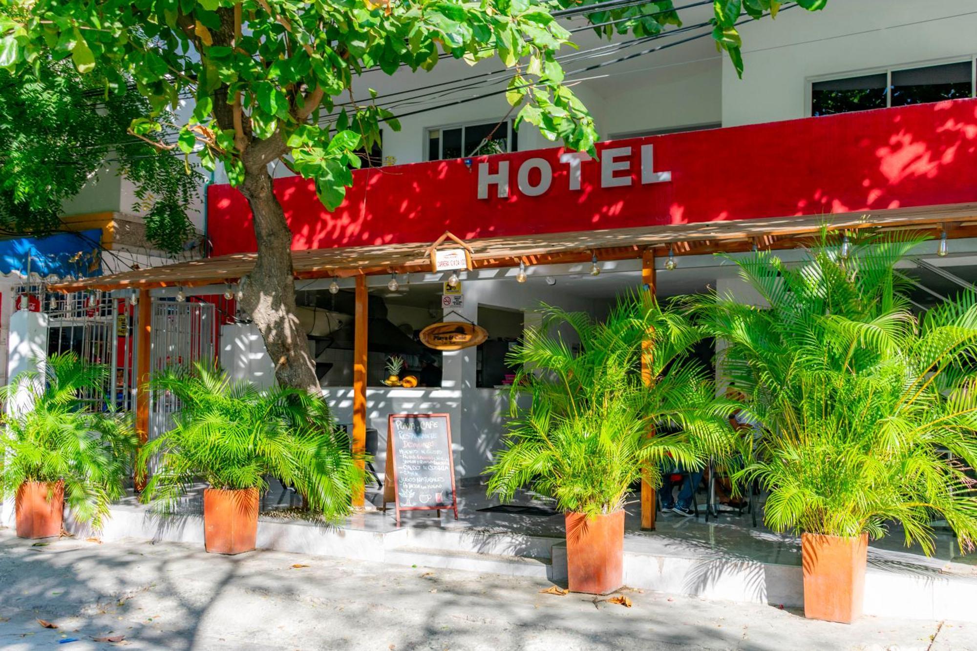 Hotel Playa Y Cafe Santa Marta  Bagian luar foto