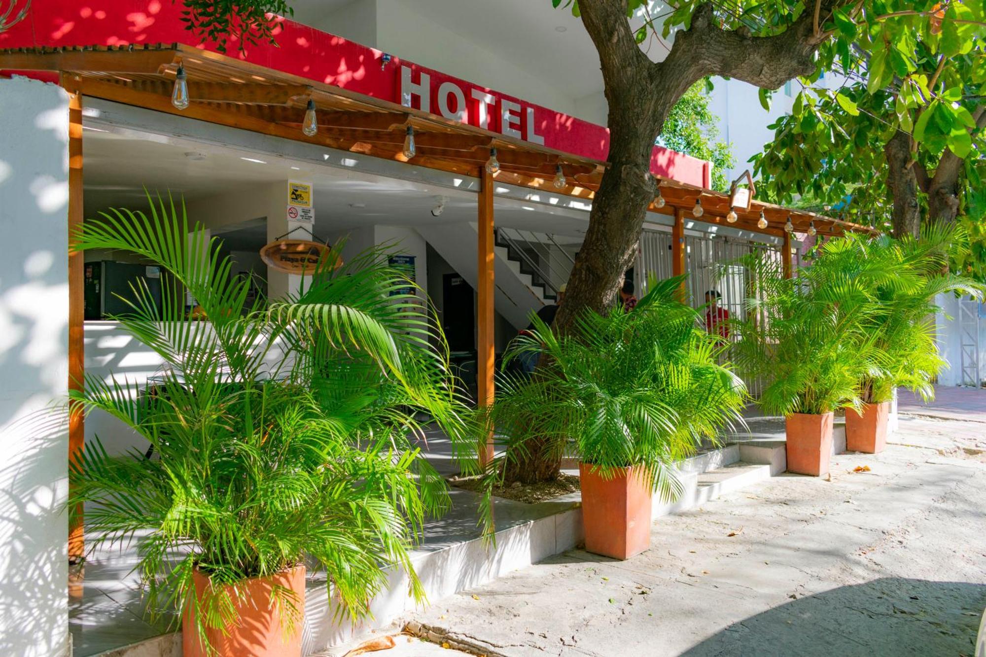 Hotel Playa Y Cafe Santa Marta  Bagian luar foto