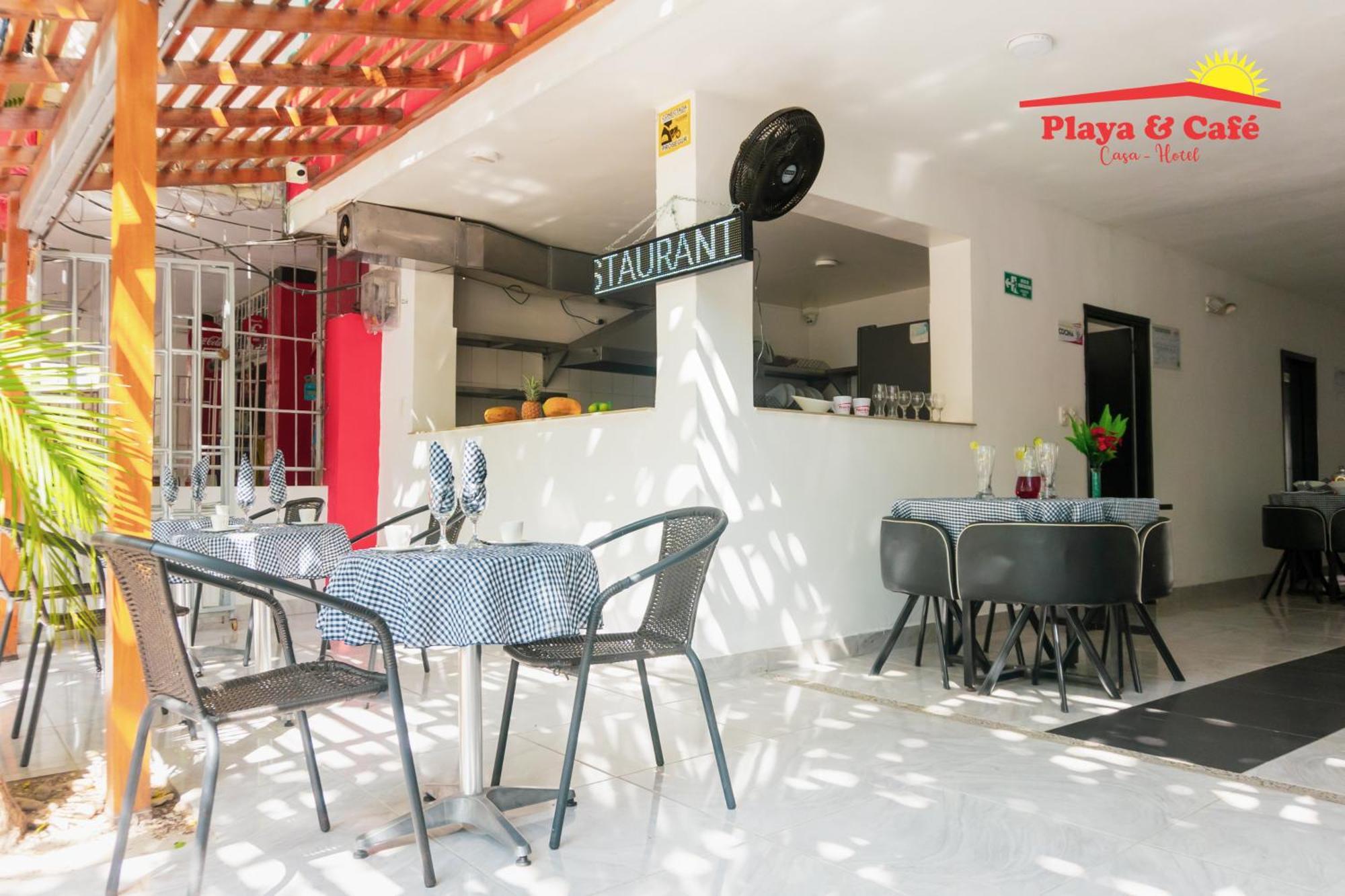 Hotel Playa Y Cafe Santa Marta  Bagian luar foto