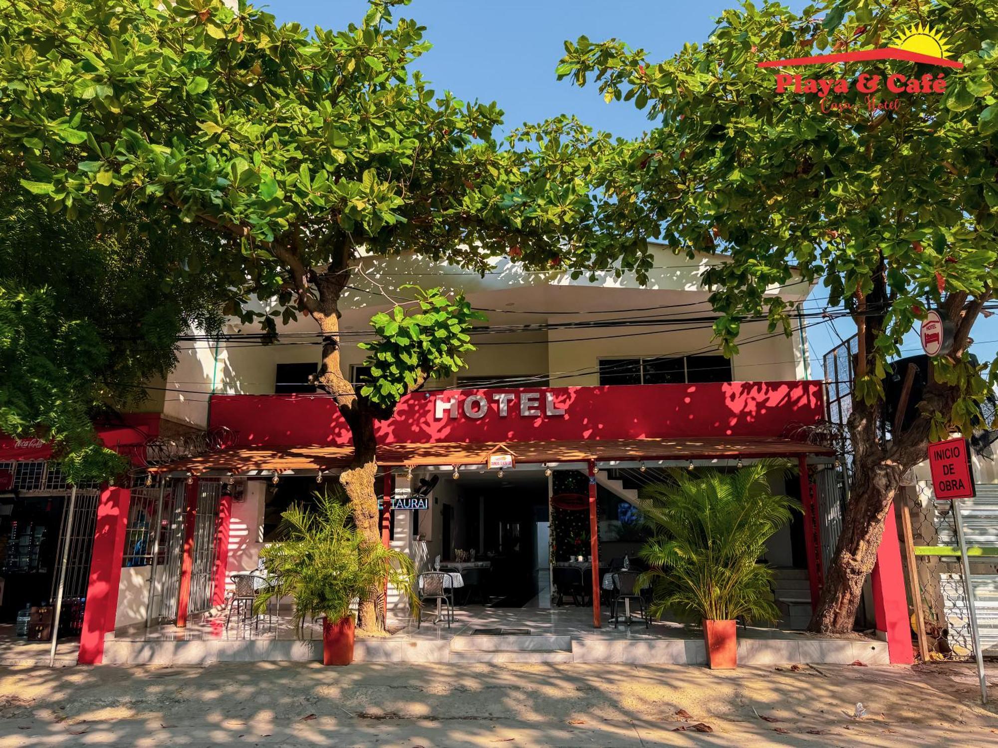 Hotel Playa Y Cafe Santa Marta  Bagian luar foto